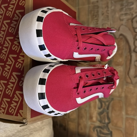 Women’s pink platform vans - Picture 3 of 4